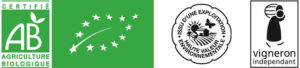 Label Vin bio - HVE - Vigneron independant